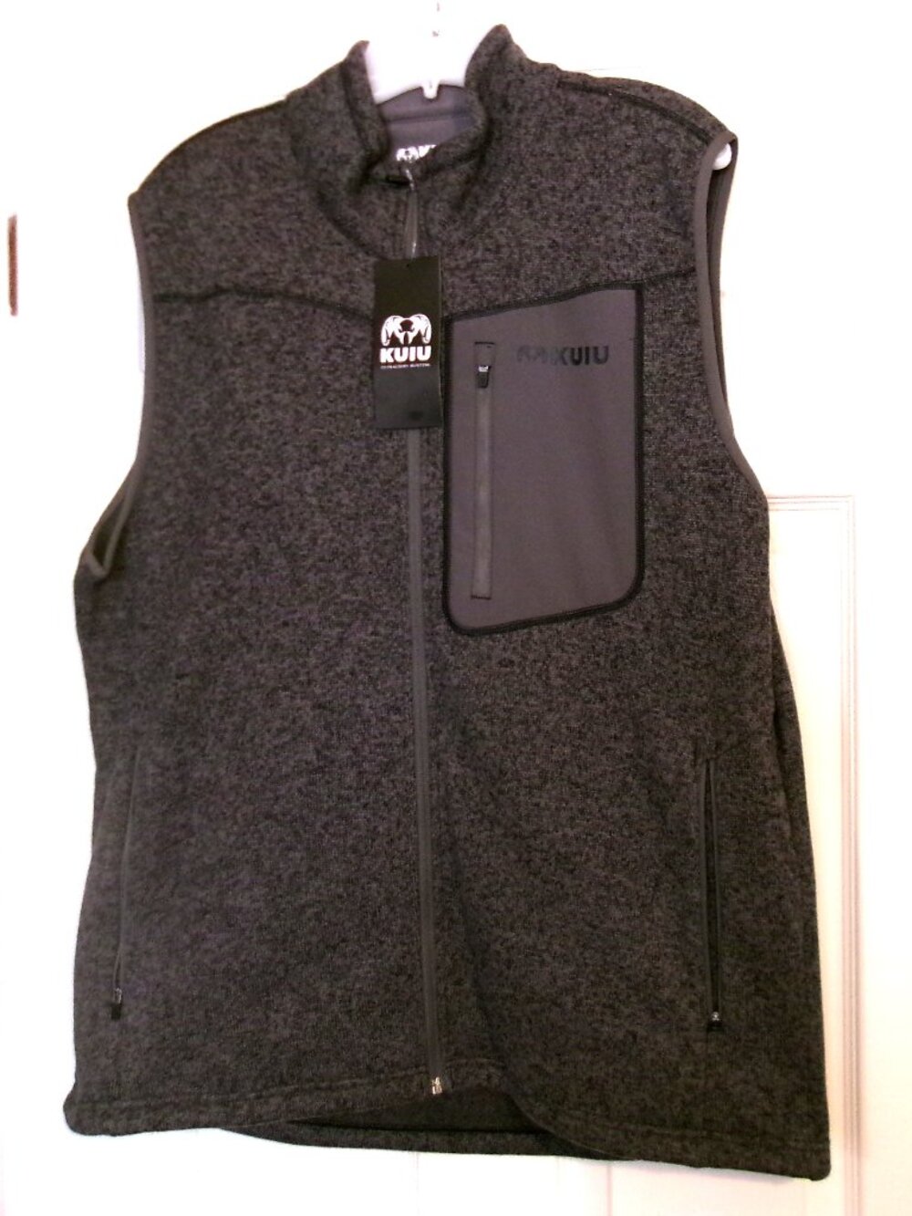 NWT KUIU BASE CAMP Gray Sweater Vest Ultralight Hunting Gear  Size XL